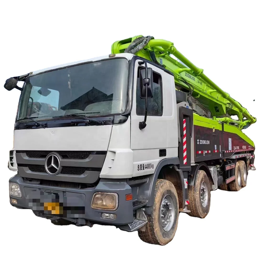 Pump Truck Concrete Boom Pump Machinery Cement Mixer Pumping Mobile Machines Diesel