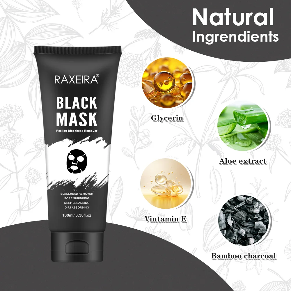 Best Selling Bamboo Charcoal skin care beauty face mask black peel of Mask face mask skin care