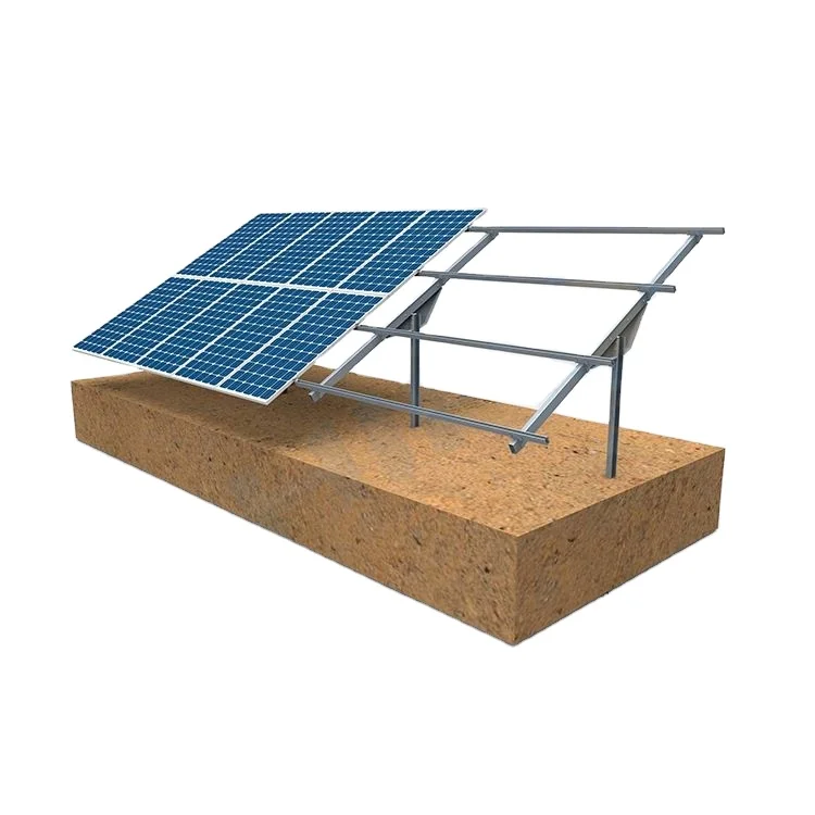 Anti-rust photovoltaic bracket for ramming vs solar ground mounting solution ground pile system