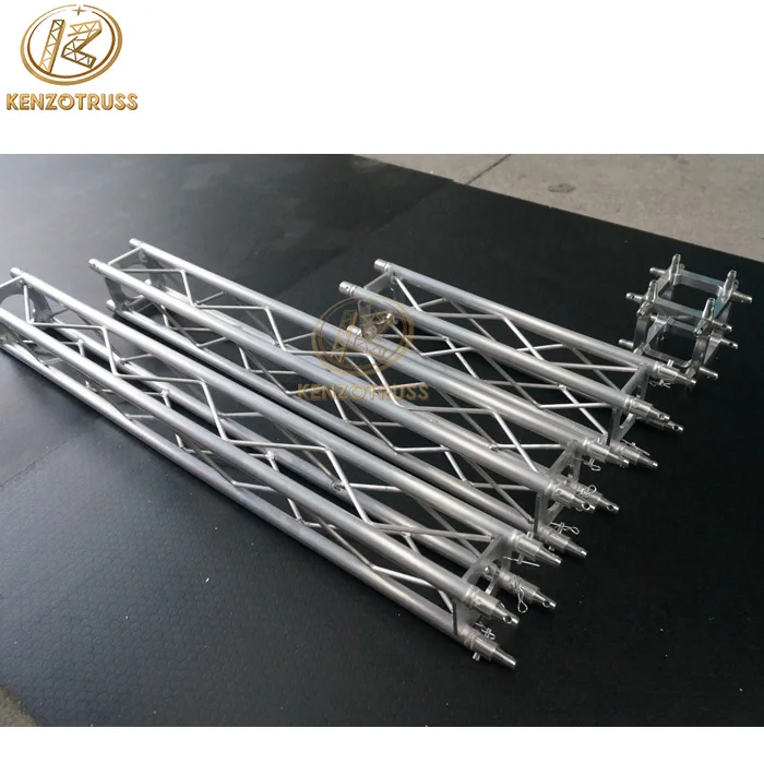 Aluminum black mini stage truss 100mm mini truss