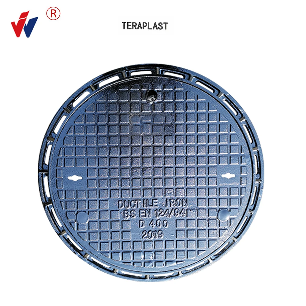 JRC 12 Etisalat cast iron Telecom manhole cover  CW2ST Carriageway - Covers and Frames