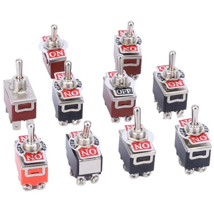 SMTS-102-A2 ON-черный ПК POS терминал миниатюрный переключатель 3 pin тумблер