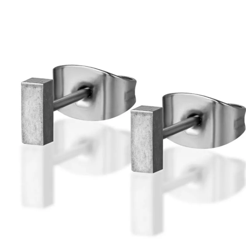 Wholesale Fashion Personalized Ear Piercing Medical Grade High Quality Pure Titanium Earrings For Women Party Gift Earrings