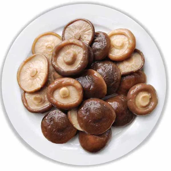 canned Whole fresh shiitake mushroom good taste
