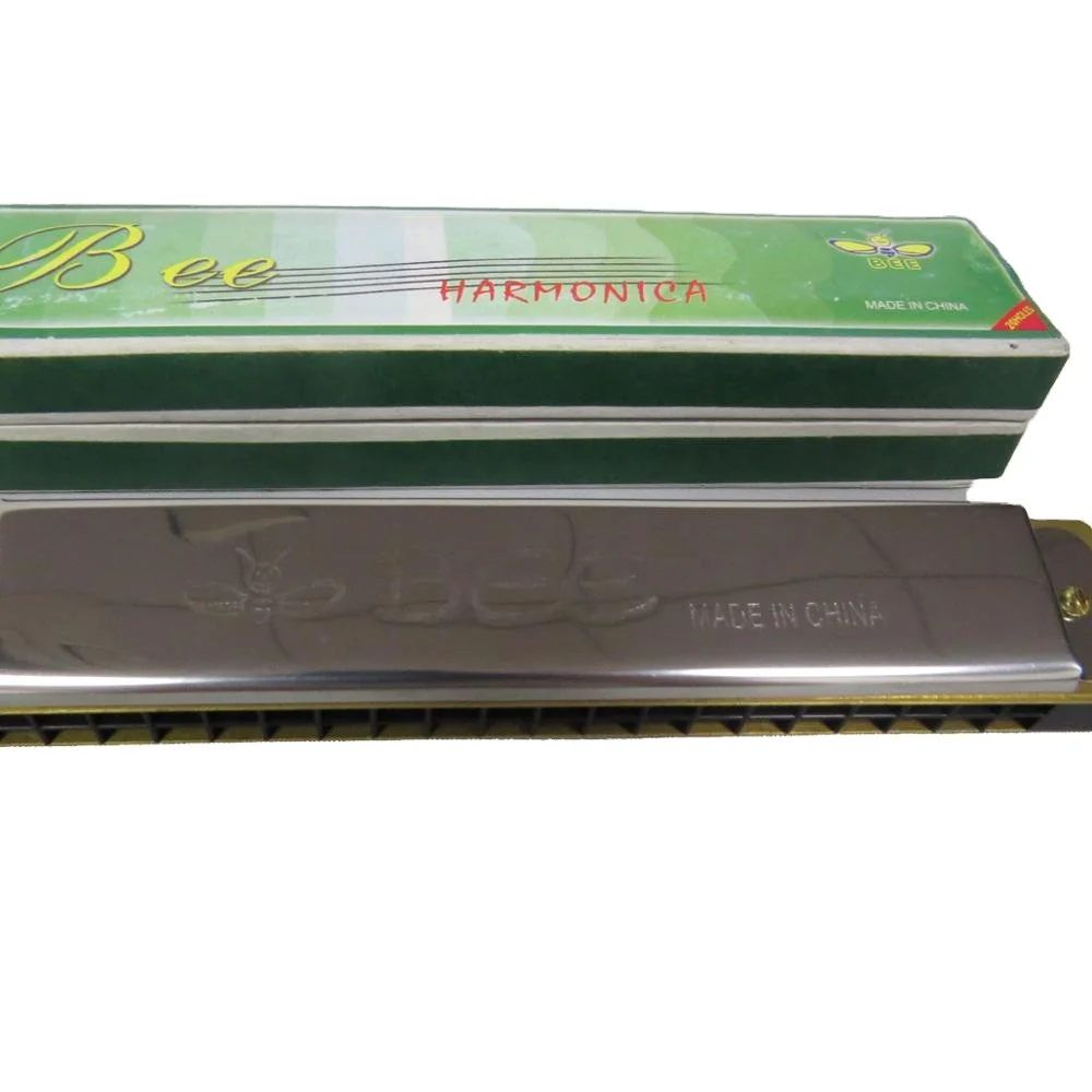 Wholesale Children Education Musical Plastic wind Instruments harmonica 20 holes toy Harmonica