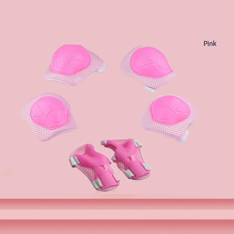 High Quality Workout Accessories Durable 6 Pieces Set Sports Gear Bike Safety Knee and Elbow Guards