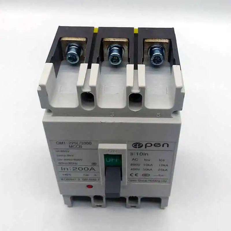  Om1 cm1 3P 200a 250a mccb 25a