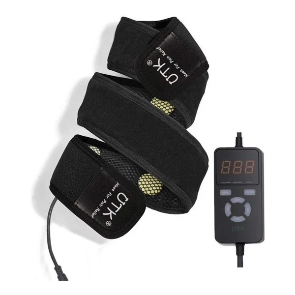 Natural Jade Stone Far Infrared Wrist Elbow Ankle Infrared Heating Pad Wrap for Pain Relief