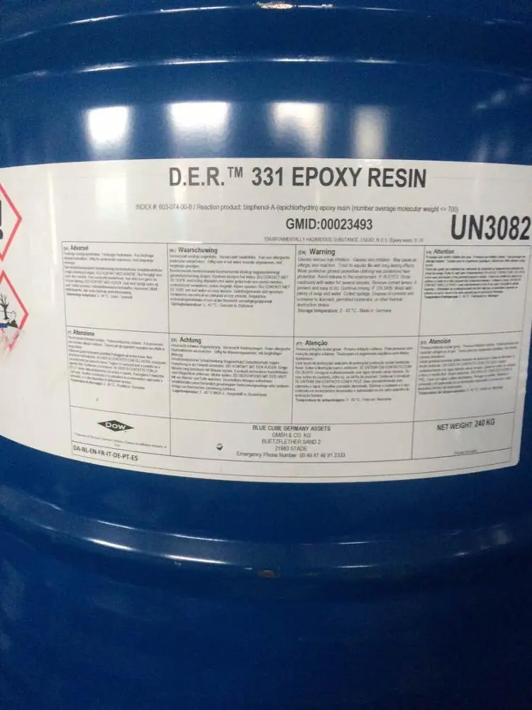 
liquid epoxy resin der 331 uv coating raw material 
