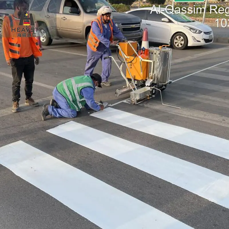 Parking lot painting road line striping line traffic signs paint road marking machines