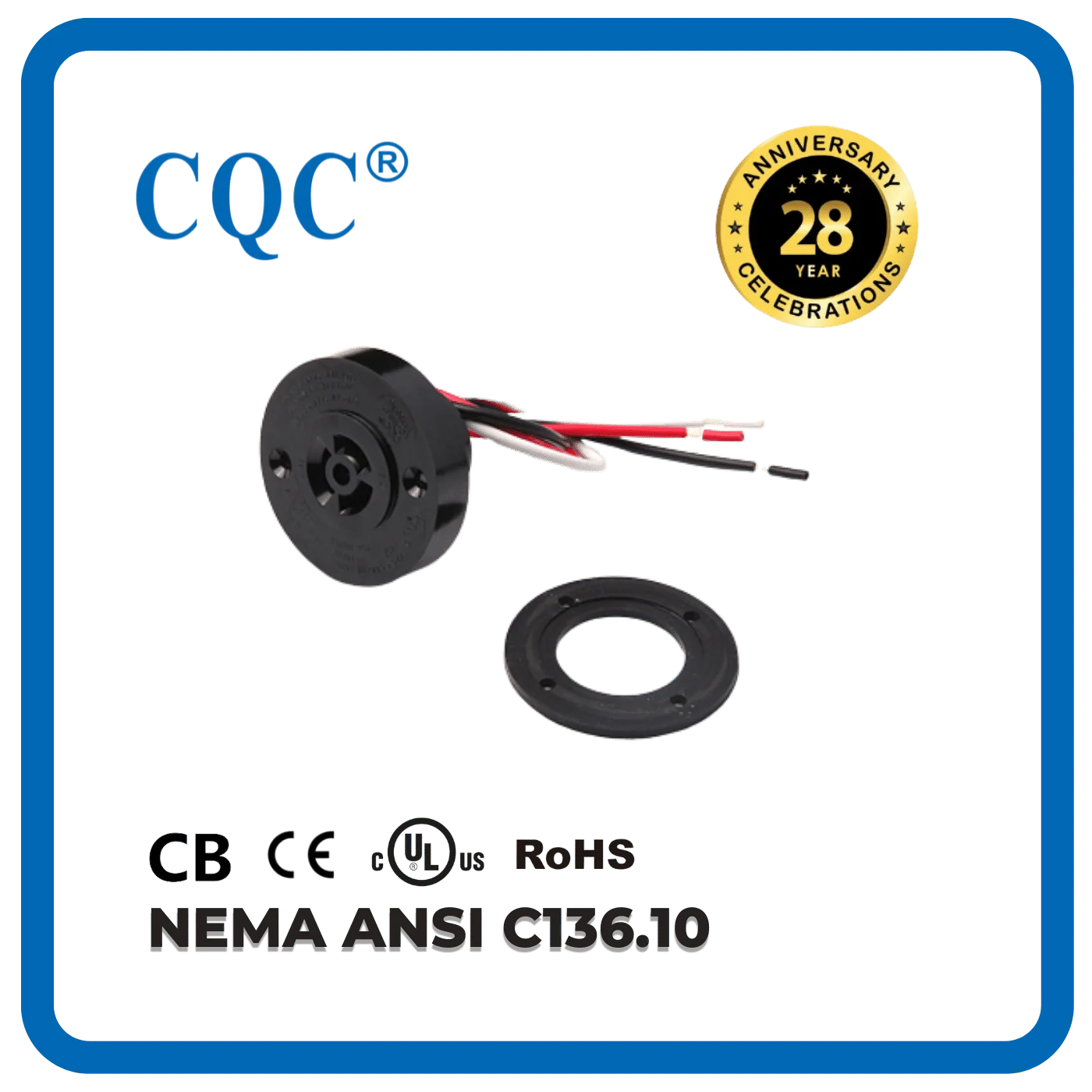 Поворотный замок типа (Национальная ассоциация владельцев электротехнических 3 PIN фоторегуляторные штепсельная розетка/розетка LC-10R/2