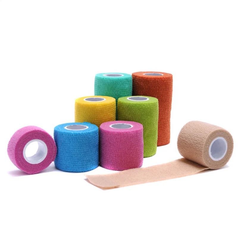 YTL Bandage Wrap Vet Wrap Non Woven Cohesive Bandage Tattoo Grip Tape elastic adhesive bandage