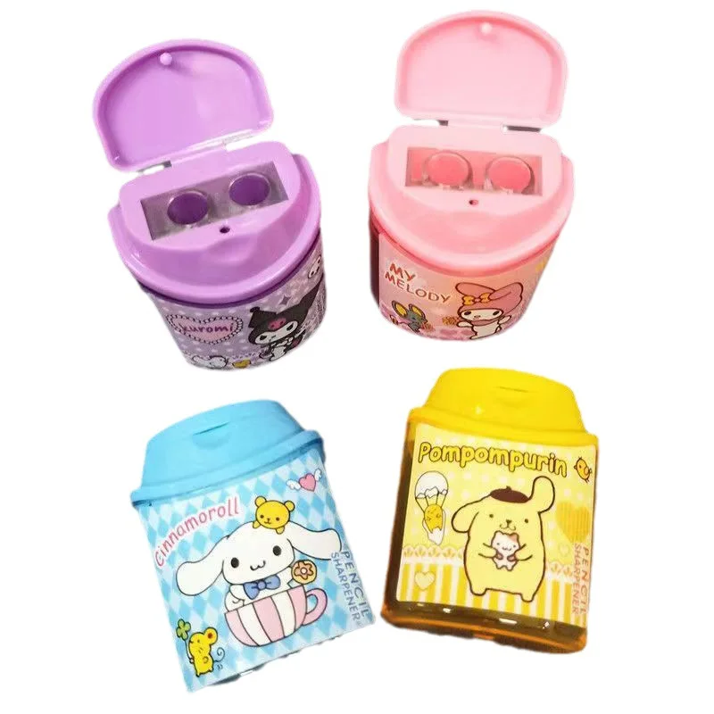 Anime cartoon style pencil sharpener cute kuromi cartoon cute pencil sharpener