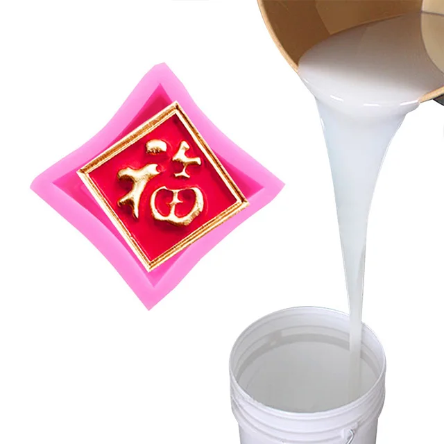 rtv2 liquid mold silicone factory price Manufacture of platinum silicon rubber  molding