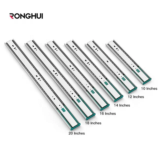 Шариковый подшипник для выдвижного ящика с мягким закрытием 45 мм от производителя