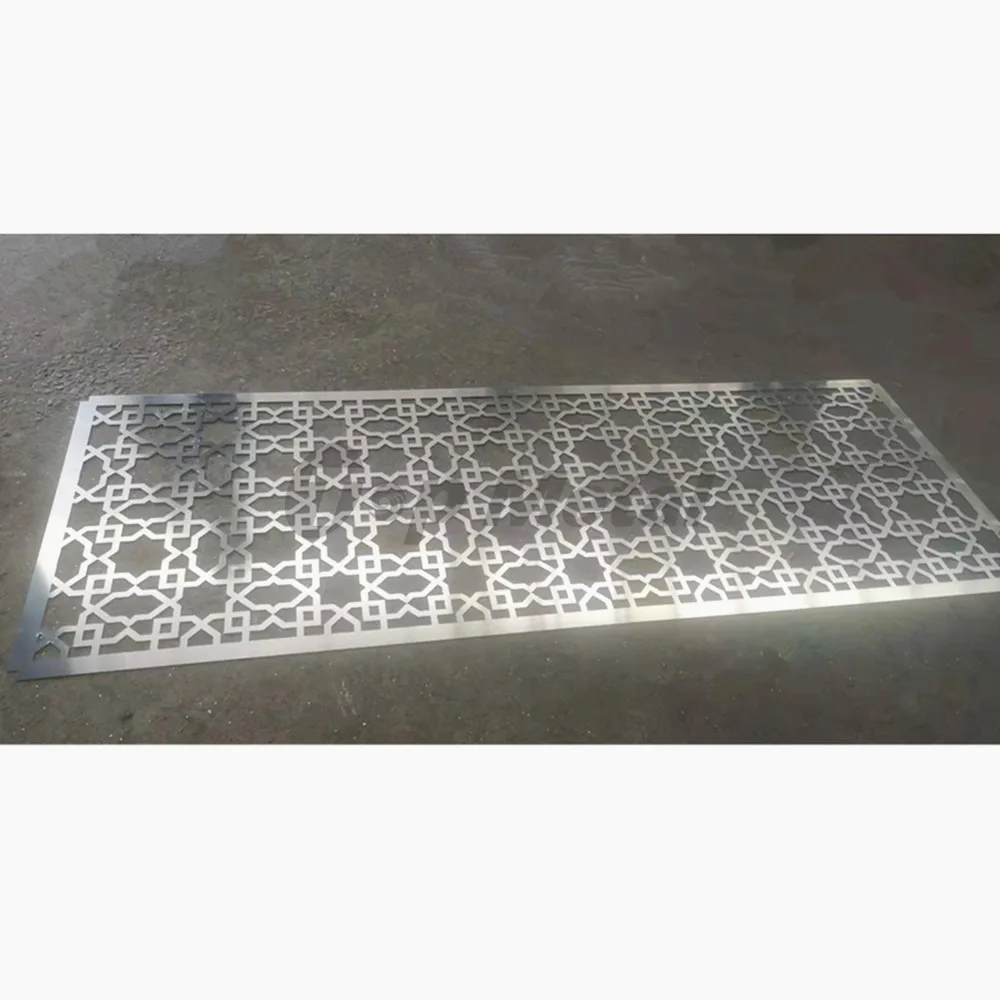 Curtain Walls & Accessories Custom-made Laser Cut Artistic Partition Aluminum Decorative Carved Wall Facade Panel