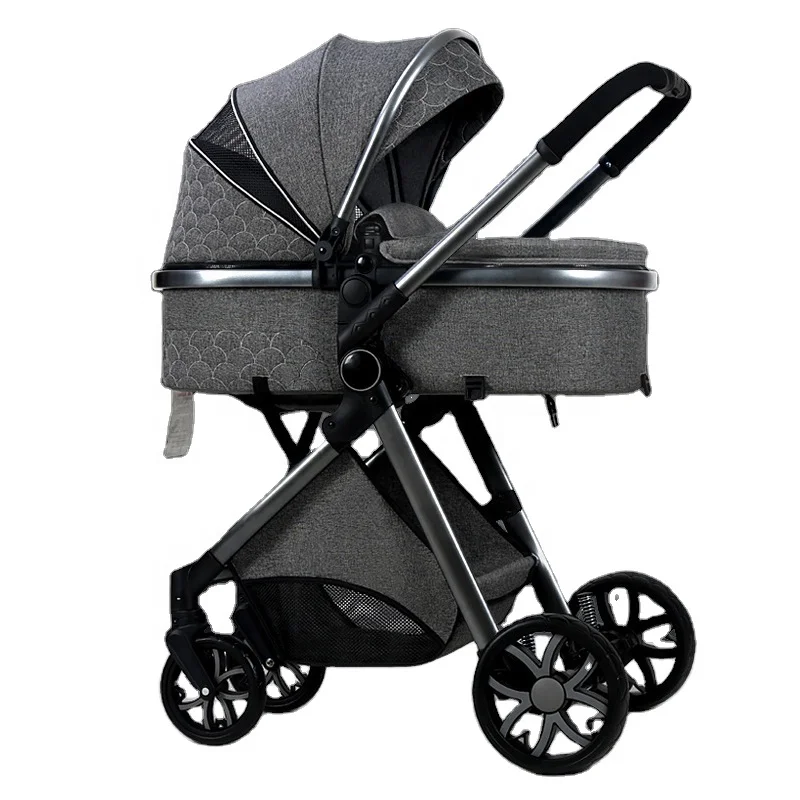 Canada hot Aluminium Alloy fabric  baby stroller manufacturer foldable  Toddler Travel carriage baby pram