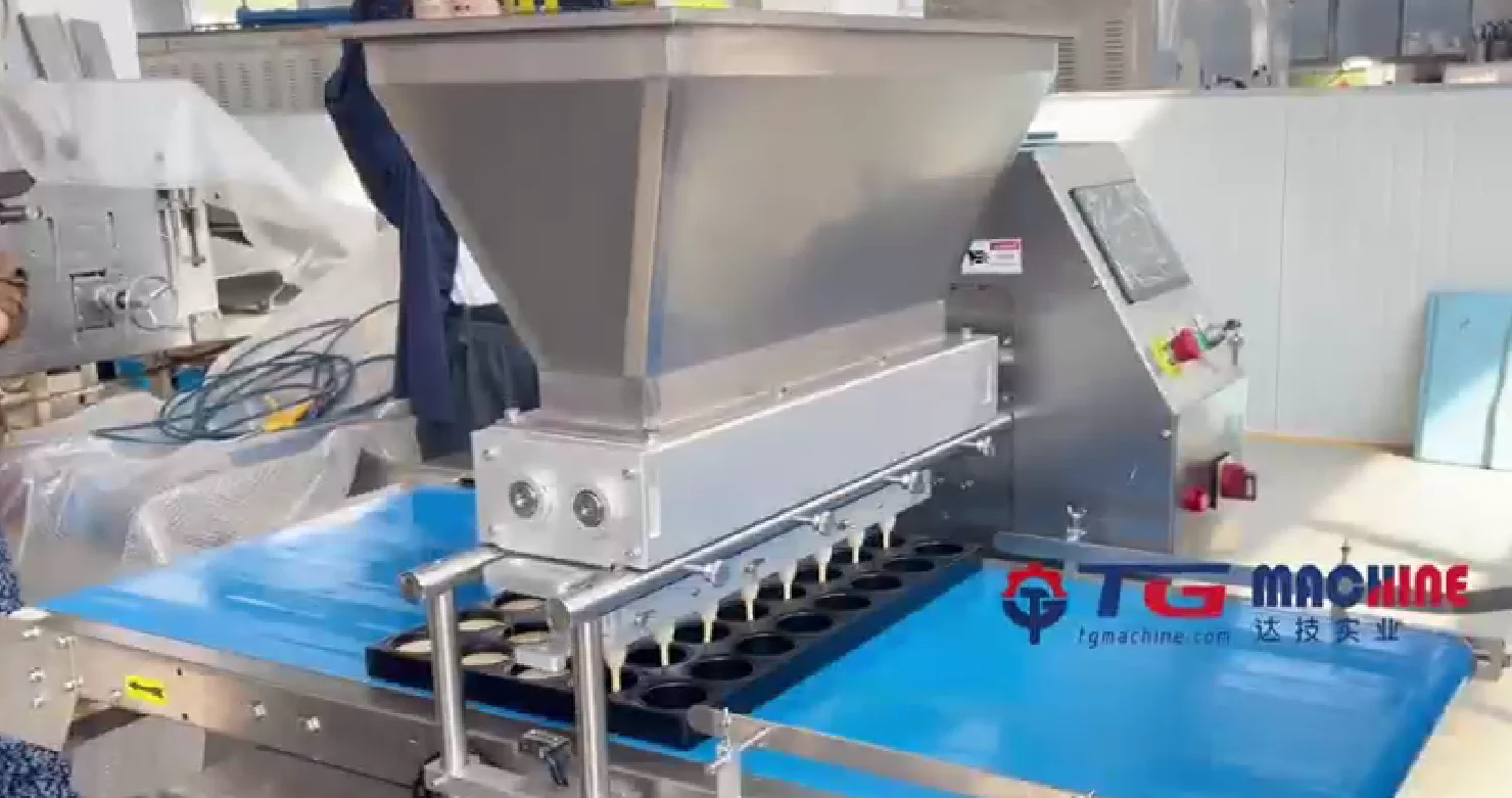 High Speed Production  Cut Cookie and Cupcake Making Machine  with Multiple Function