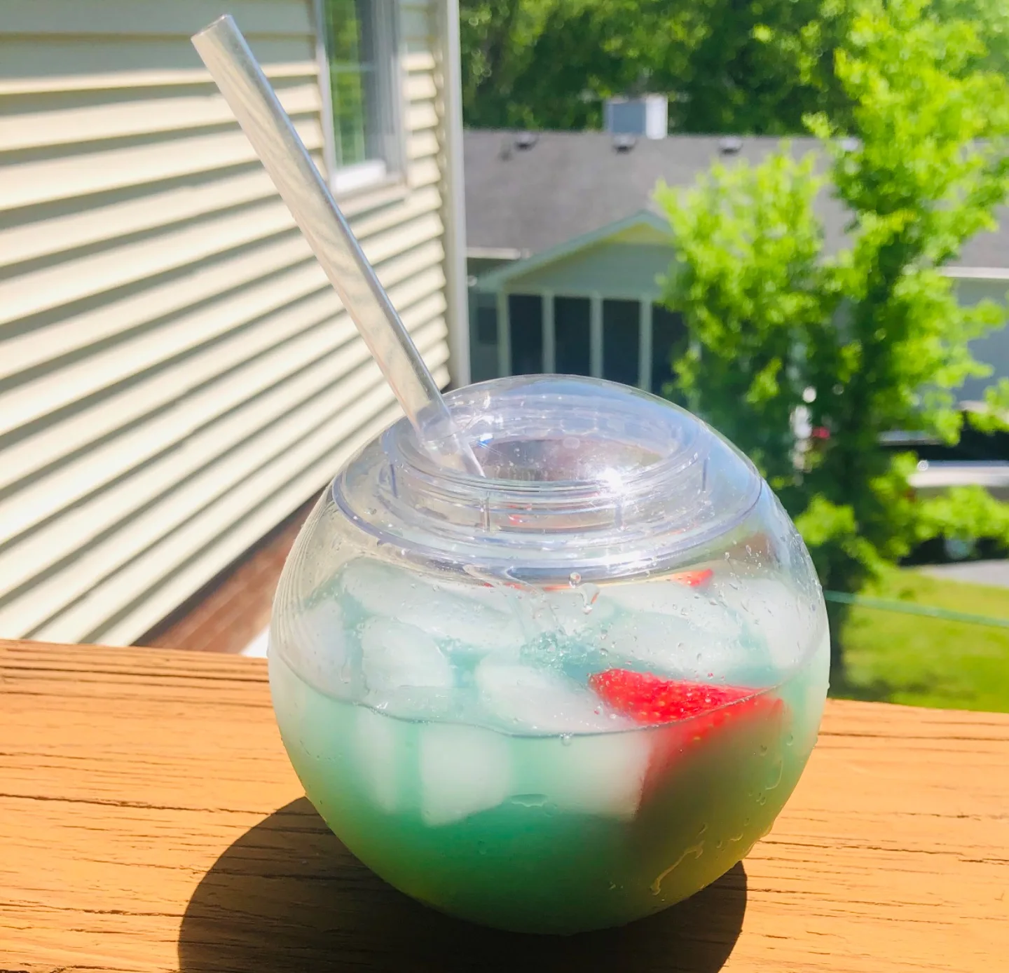 Fish Bowls for Drinks with Lids and Straws 22 oz Fishbowl Cups Clear Plastic Fish Bowls Reusable Fish Bowl Drink Cups