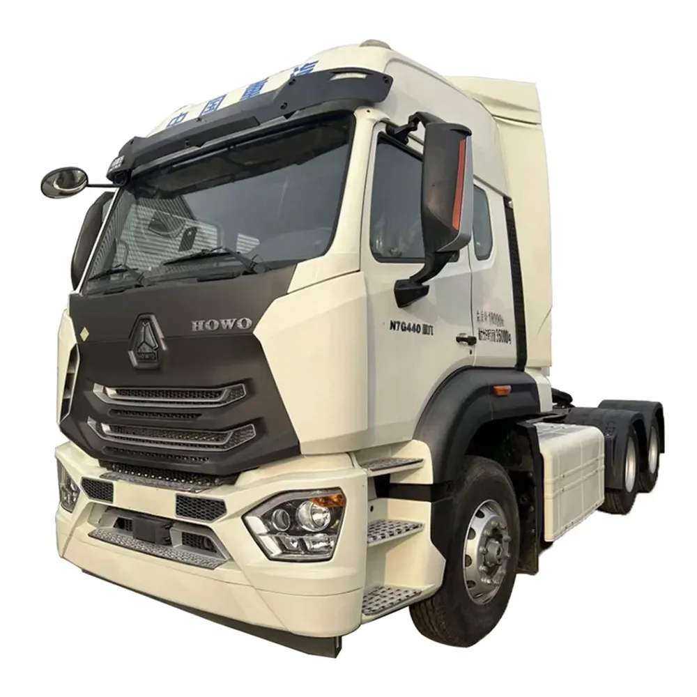 SINOTUCK б/у 4x2 6x4 евро 5 6 головка Тяжелого Грузовика N7G 440 лошадиных сил трактор HOHAN