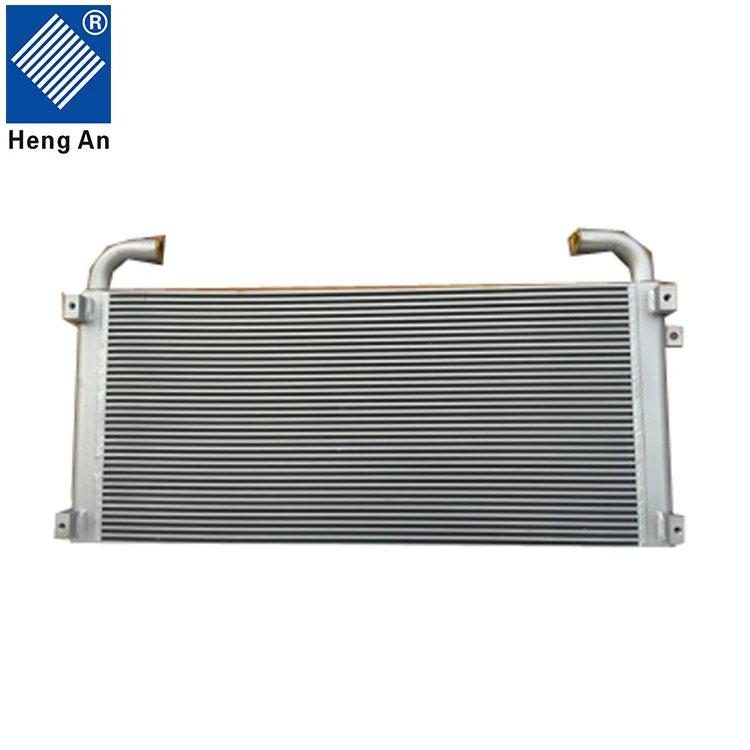 china manufacture Aluminum Core hydraulic oil cooler for jcb