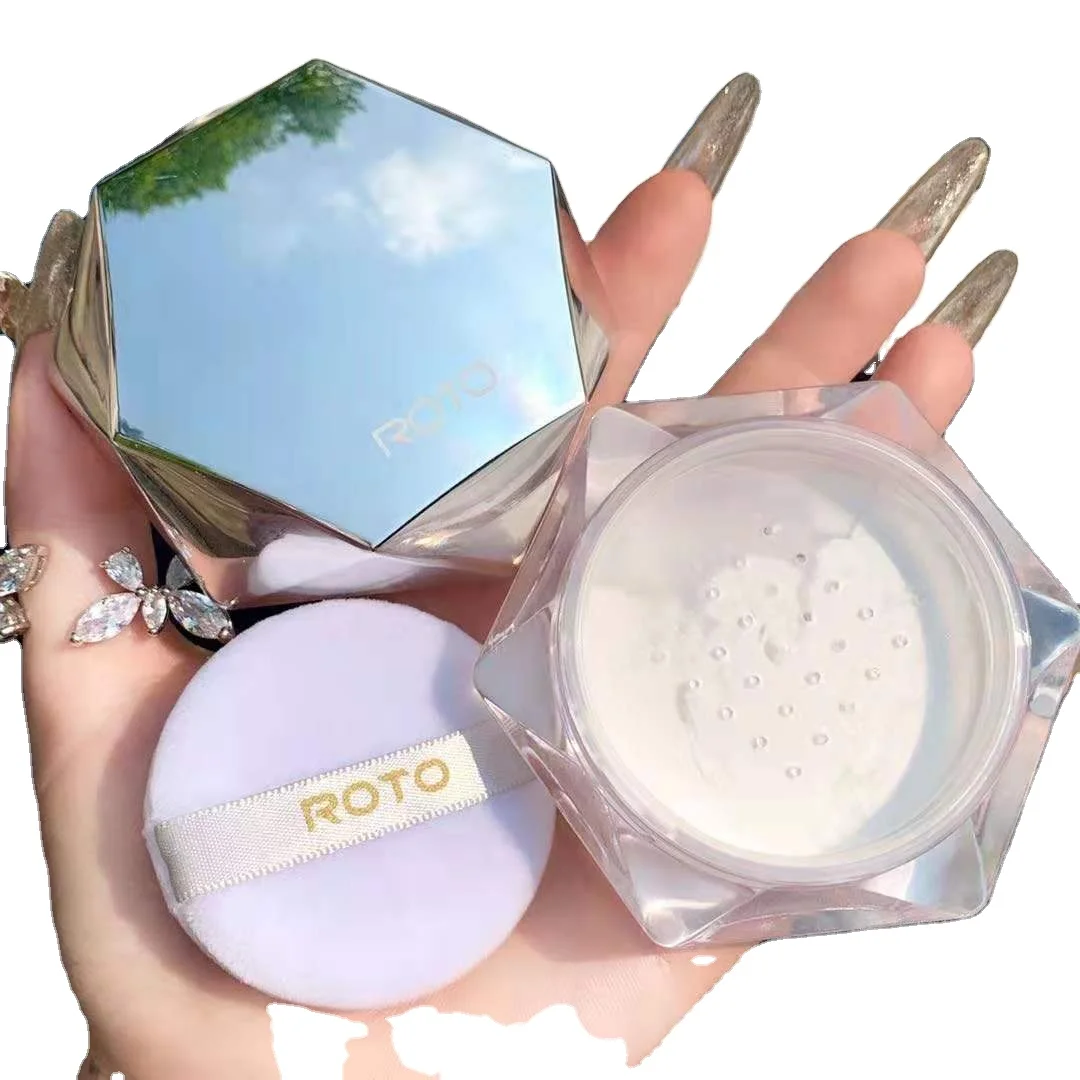 Рассыпчатая пудра для макияжа, матовая Мерцающая водостойкая рассыпчатая пудра 12 г, частная торговая марка, оптовая продажа с завода