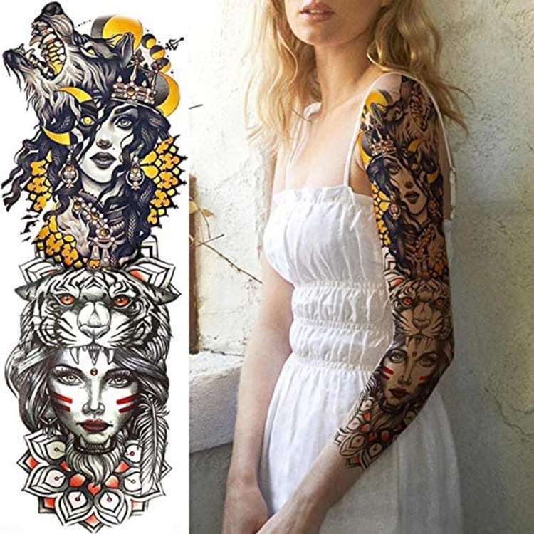 Cheap Custom Charming Arm Body Temporary Tattoo Sticker