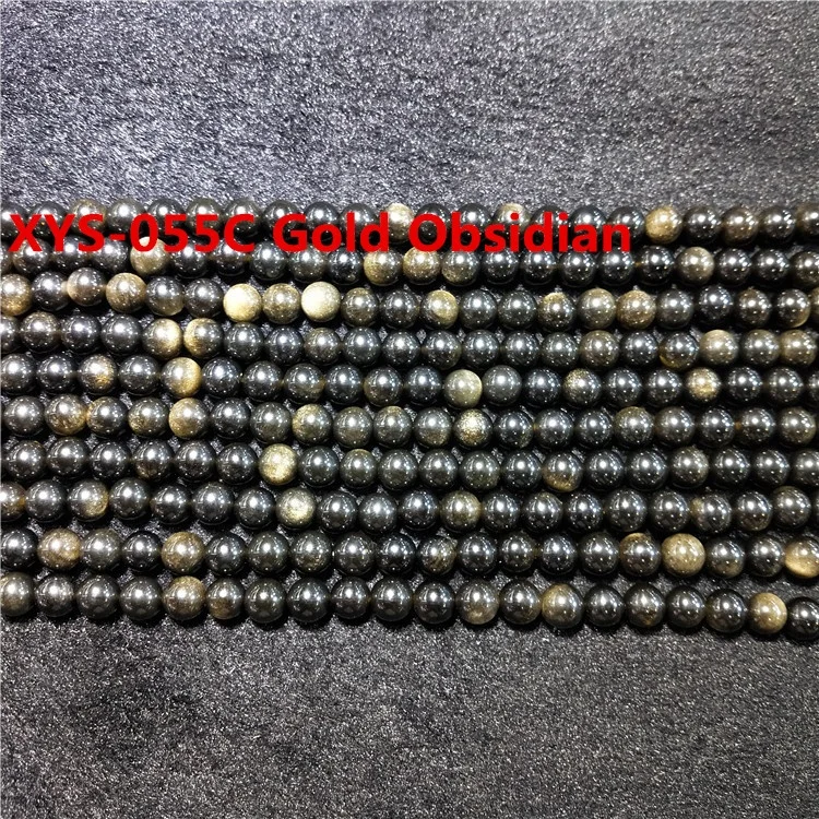 8mm Natural Obsidian Jewelry Loose Beads stone beads