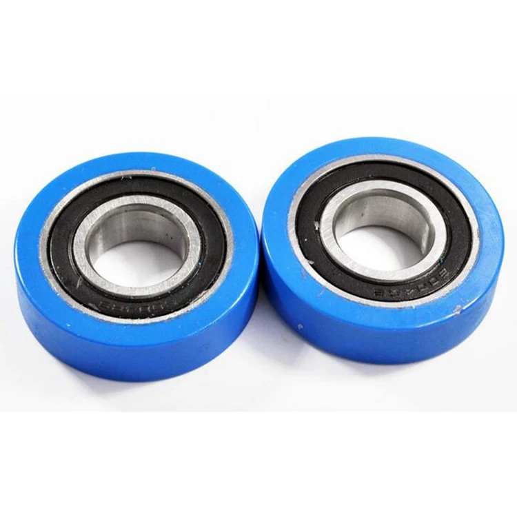 
Conveyor belt pulley Polyurethane PU 6004 RS Bearing rollers 20*50*12mm 