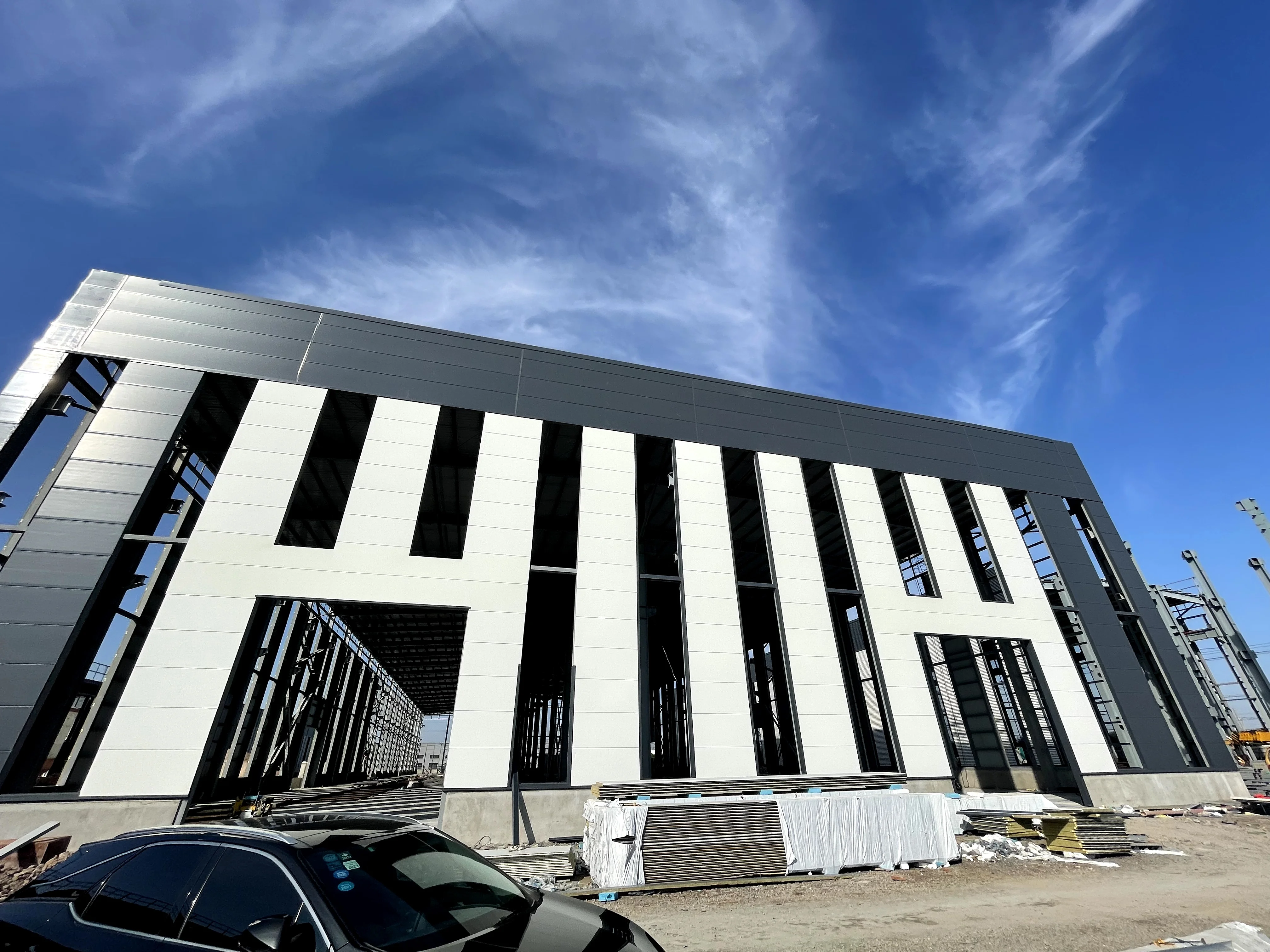 China Factory Sale Prefabricated Metal Light Weight Steel Structure Workshop for production