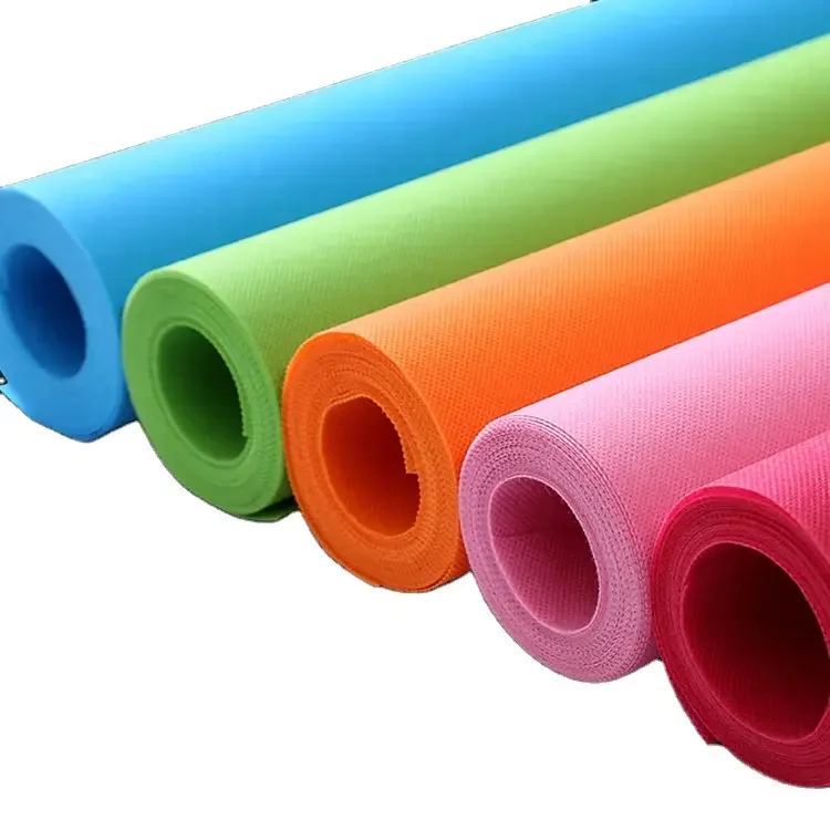 Customized Hot Sale Colorful Embossed PP Spubonded Nonwoven Fabric For Warm Plant Protection Cover Bags