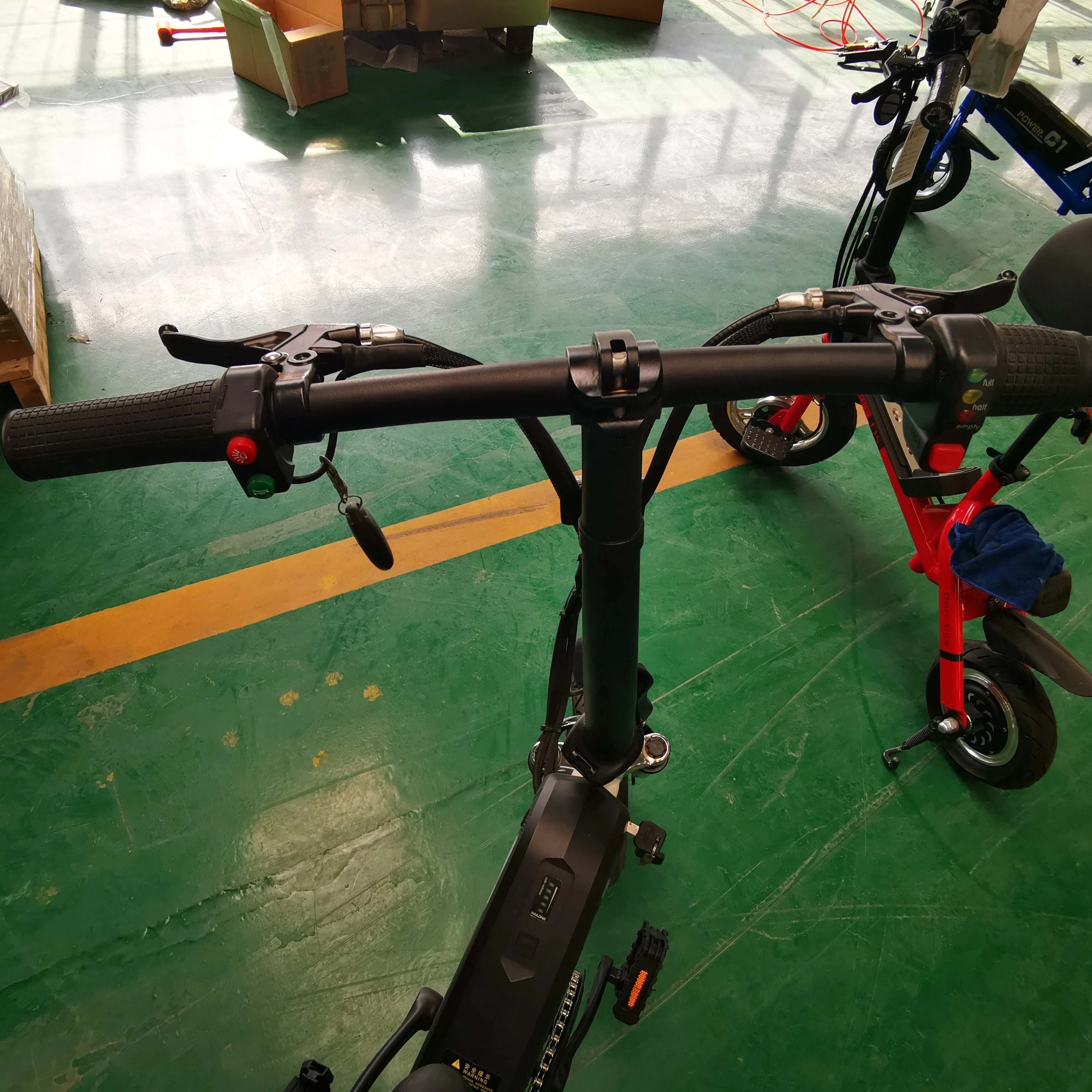 2020 C1 Max firm folding adult kids bike electric with  high carbon steel hard front fork cheap price