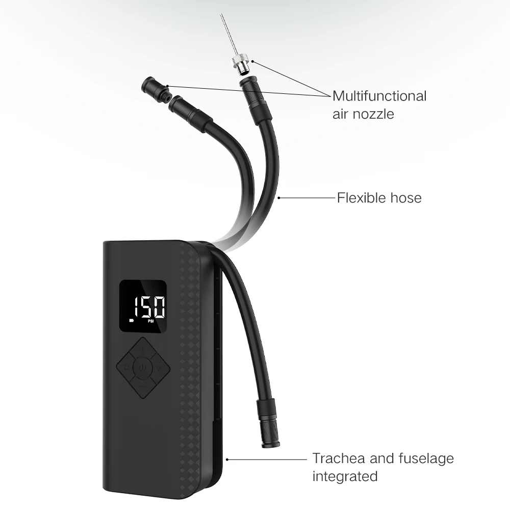 Customizable Tyre Air Compressor Pump Electric Cordless Wireless Car Tire Inflators