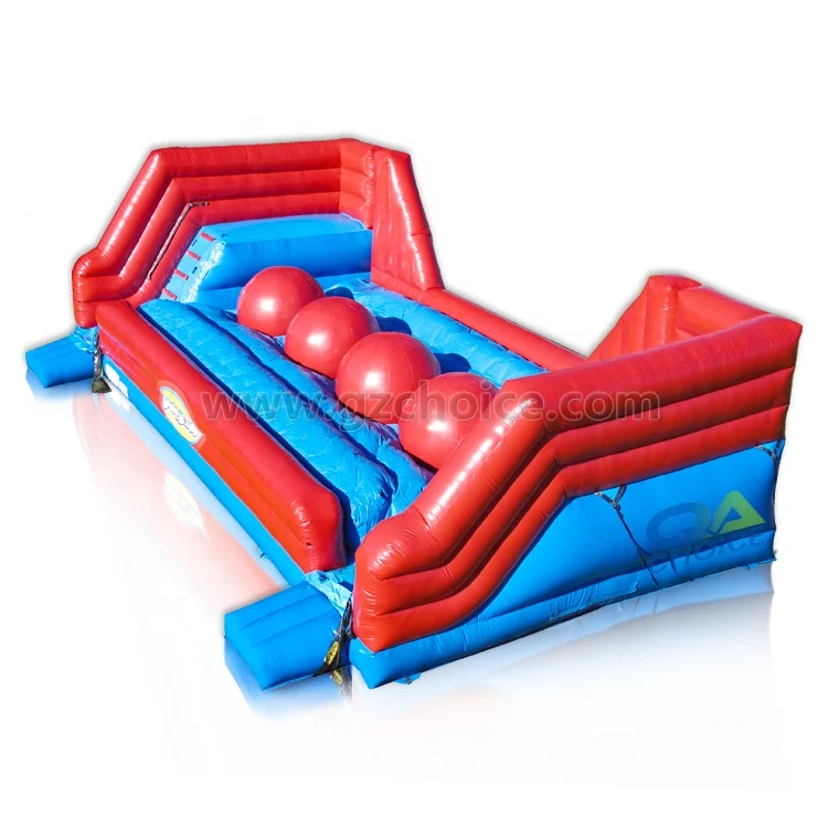 Funny meltdown inflatable adults game inflatable big baller game