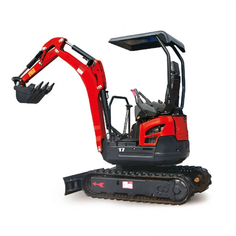 New Product 2ton Mini Excavator Small Excavator With boom swing Euro 5 engine mini digger for sale