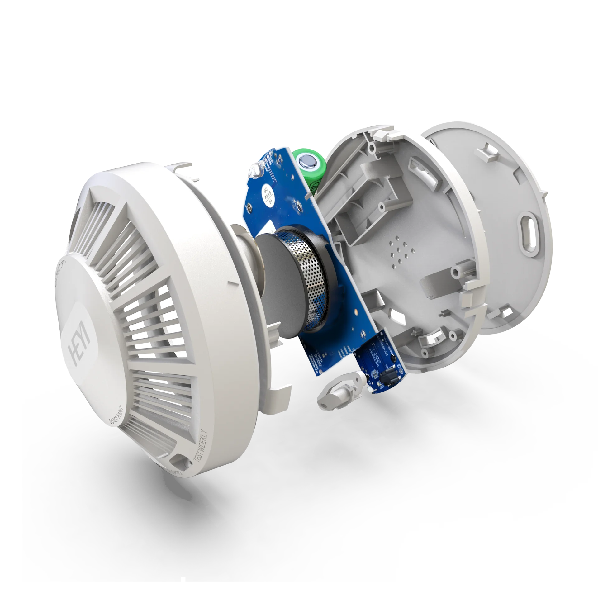 X-Sense Wireless Interconnected Combination Smoke Carbon Monoxide Detector 10-Year Battery Powered Fire alarm