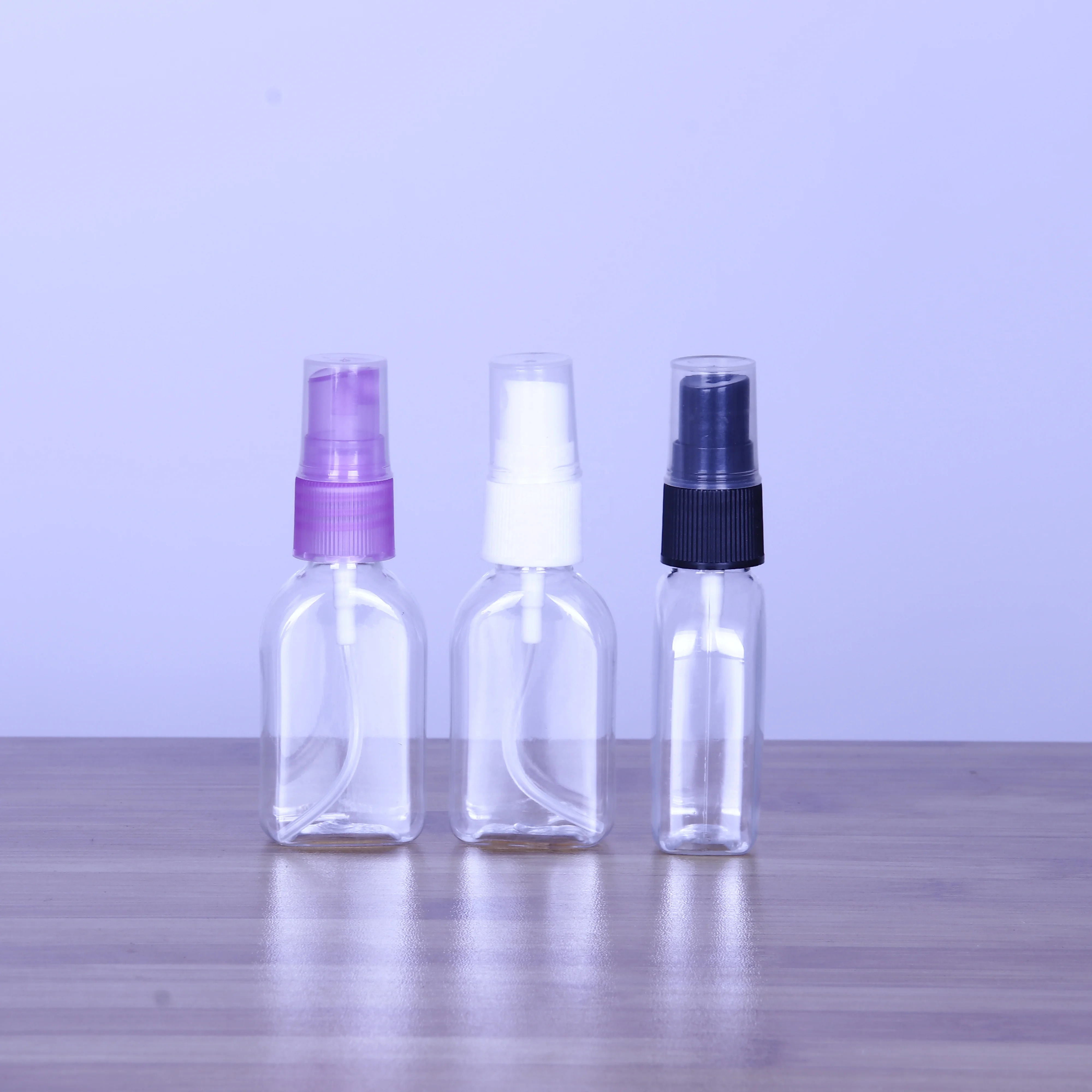
pocket cosmetic perfume 5ml 10ml 30ml 50ml 60ml 100ml 1oz 2oz body face mist clear plastic spray bottle with fine sprayer 