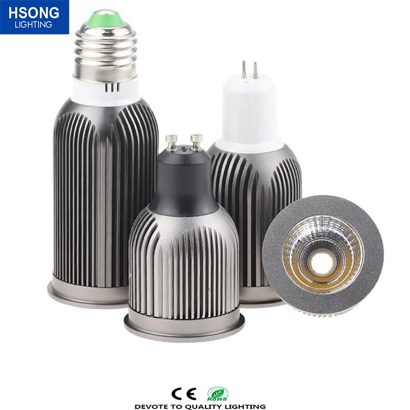 Лидер продаж светодиодная лампа 7 w10w12w gu10 GU5.3 Точечный светильник Mr16 светодиодный недорогая точечная с рамкой