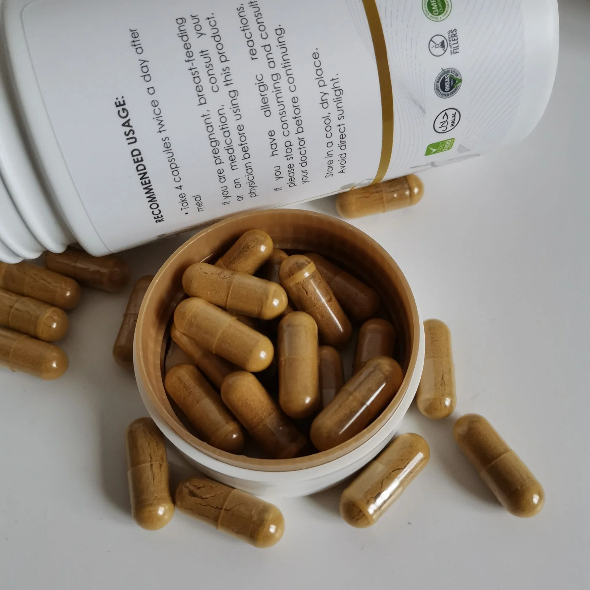 Фирменные органические капсулы Virgin Amla для улучшения пищеварения