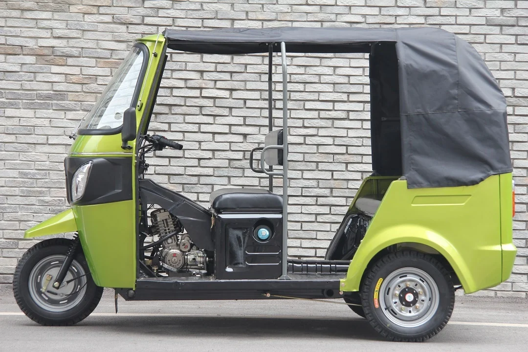  Трицикл с открытым кузовом на бензине рикша/tuktuk/bajaj/auto taxi пассажирский трехколесный велосипед тук