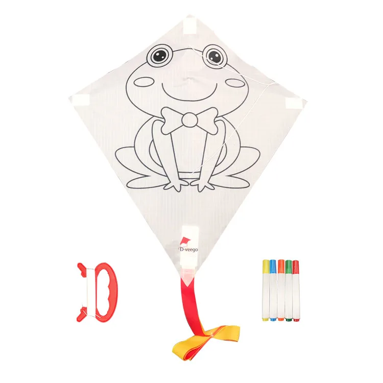 Customize Cheap Price Delta Kites Single Line Kites Diy And Non Woven Fabric Kite