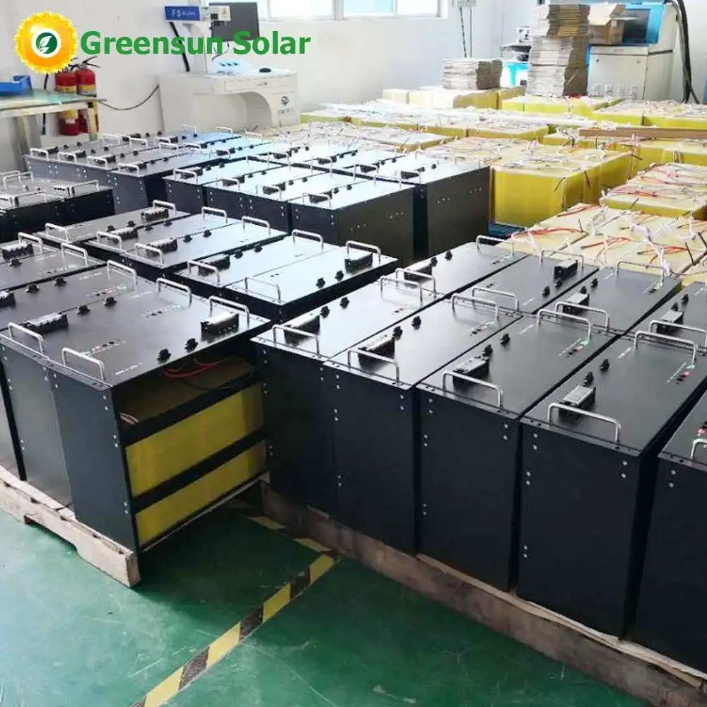 Многократного цикла глубокого заряда-разряда 300AH 500AH 1000AH Ess 48V 100AH литиево-ионный аккумулятор 12V 24V литиевых батарей Bms