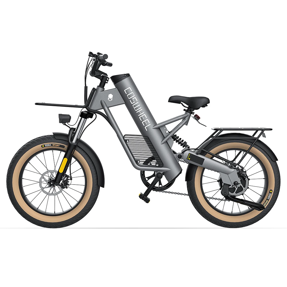 EU US UK Stock COSWHEEL M20 48V 1000W Ebike Customize 36V 250W Electric City Bike High Quality China Manufacturer Fat Tire eBike