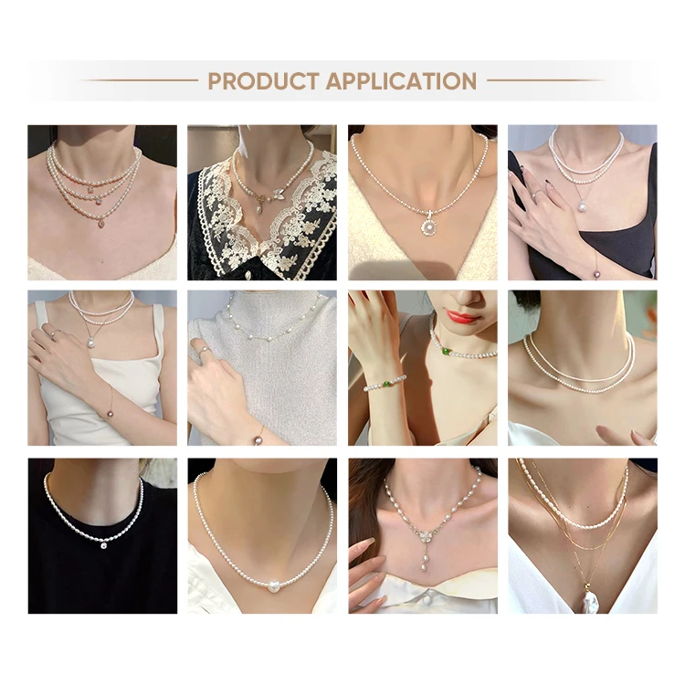 Wholesale Price Custom Loose Edison Baroque Pearls Blank Natural Gemstone Mother Of Pearl Loose Gemst