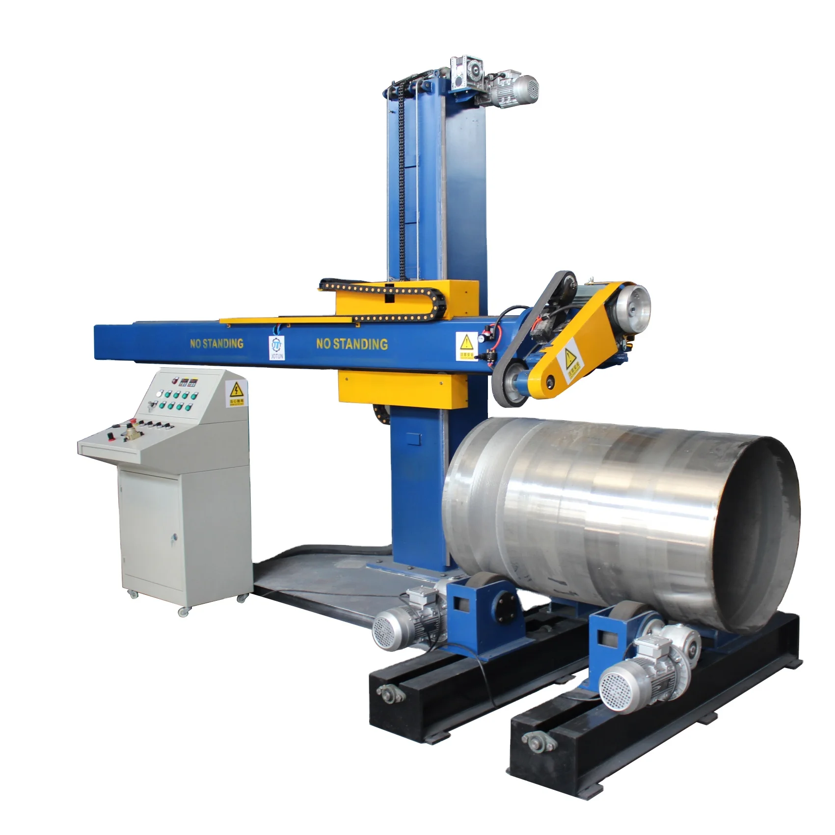 Jotun metal wine storage tank automatic polishing machine