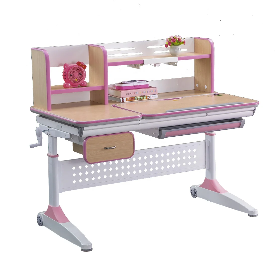 Детский учебный стол для выращивания, многофункциональный регулируемый стол для детей