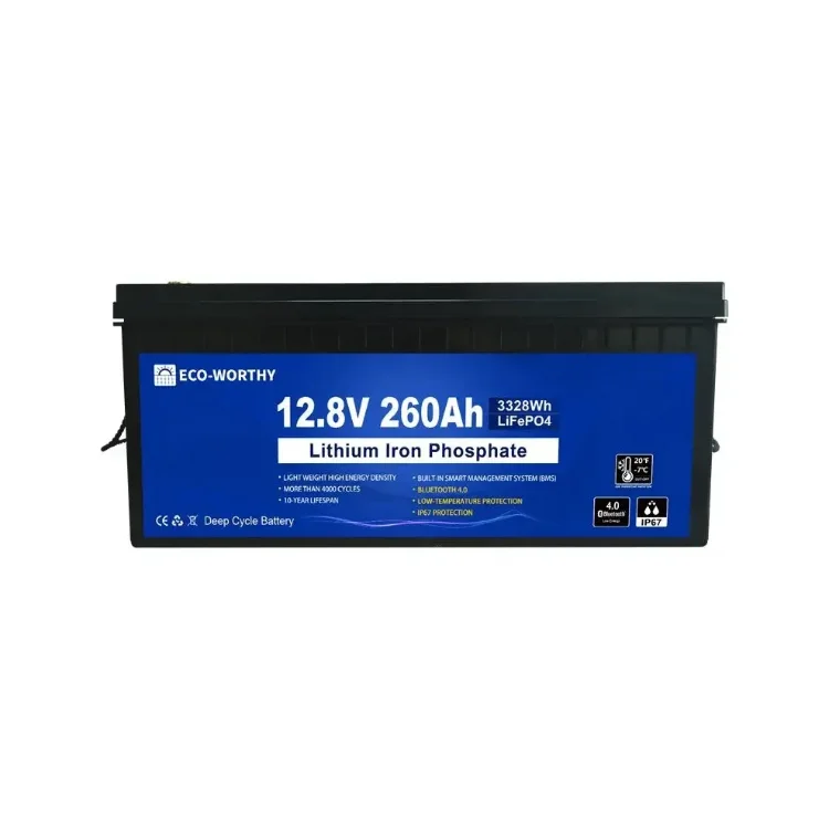 Eco-worthy 12v 260ah 48v 300ah Lifepo4 Cell 2ah 24v 10ah 500ah Ion Rechargeable Leoch Pack Lithium Battery