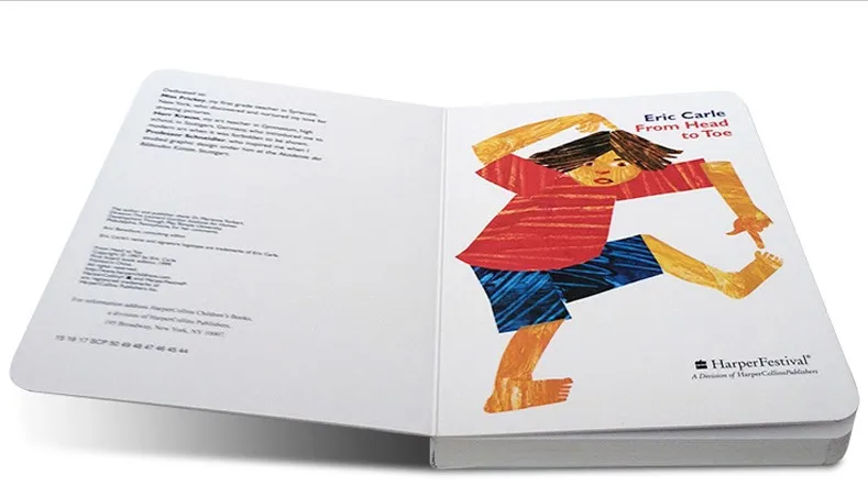 Eric Carle children book From Head to Toe Board Book