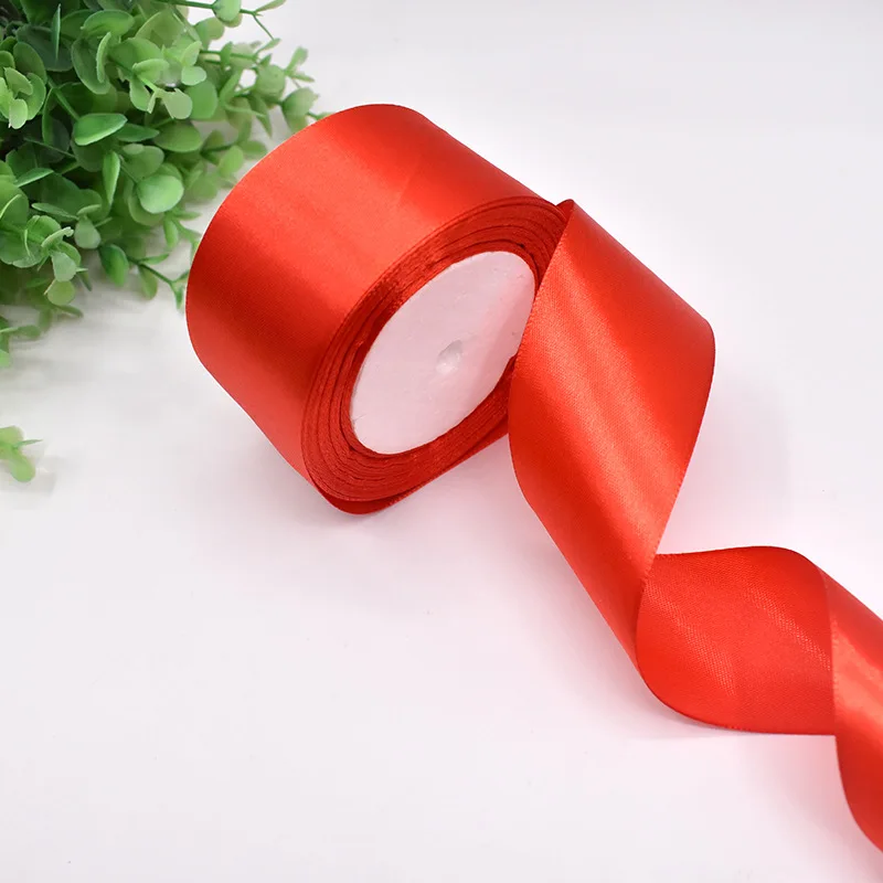 5cm Imported competitive price 2 inch gold custom printer printed magnetic gift box satin ribbon wrapping with logo for craft