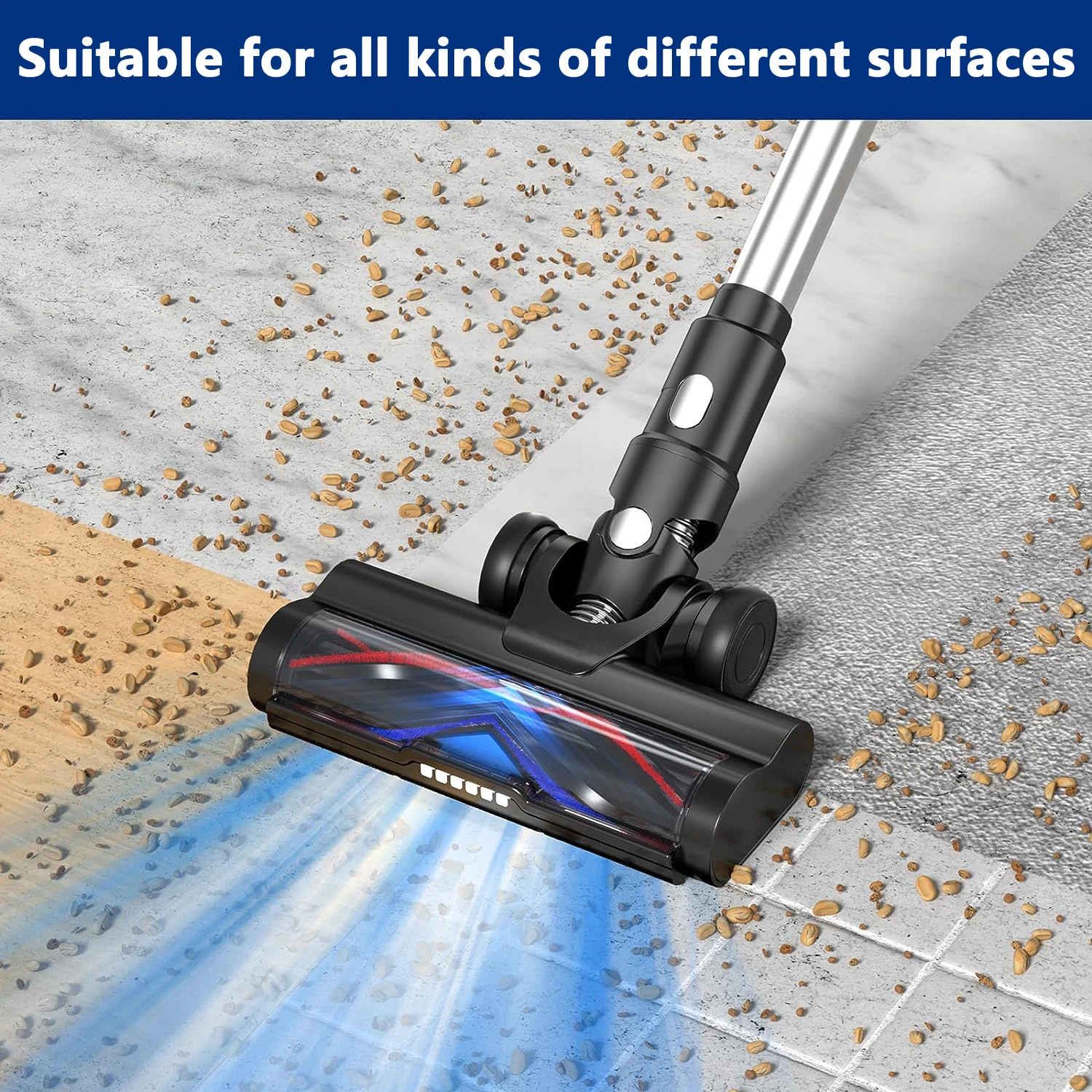 High Power Smart Household Portable Upright Smart Vacuum Cleaner